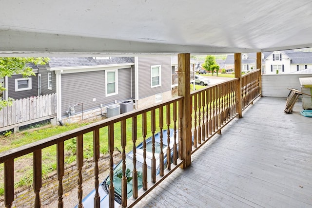 88 W Banner St, Lebanon, VA 24266 - wooden terrace with a yard