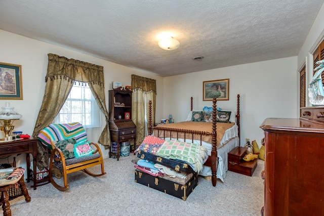 1386 Rocky Hollow Rd, Atkins, VA 24311 - bedroom with carpet floors and a textured ceiling