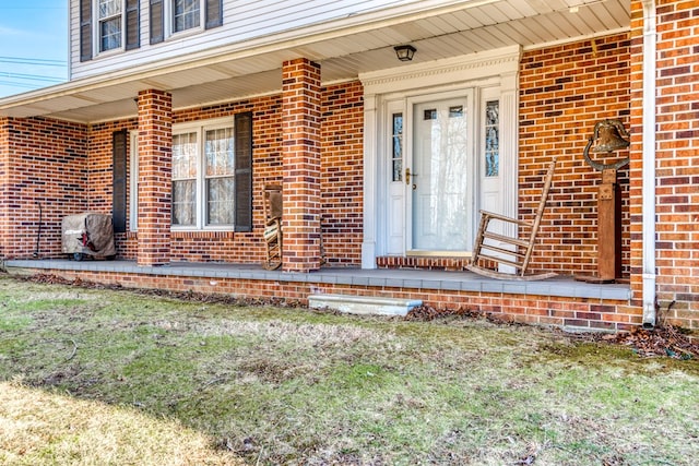 1386 Rocky Hollow Rd, Atkins, VA 24311 - entrance to property with brick siding