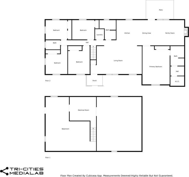 677 Summit Dr, Jonesborough, TN 37659 - view of property floor plan