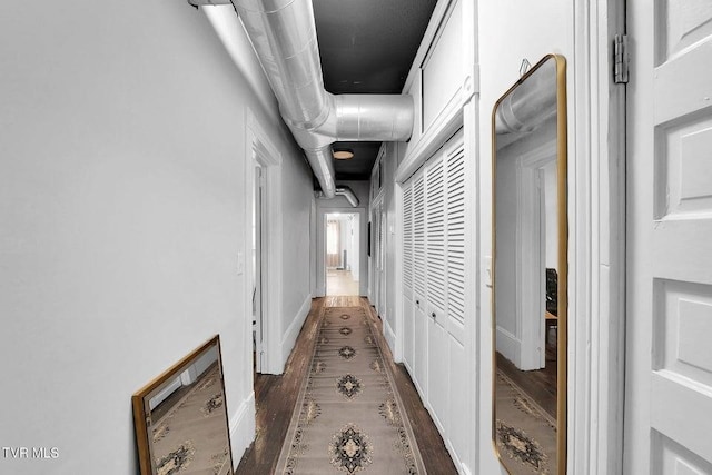 24 6th St, Bristol, TN 37620 - hall featuring wood finished floors