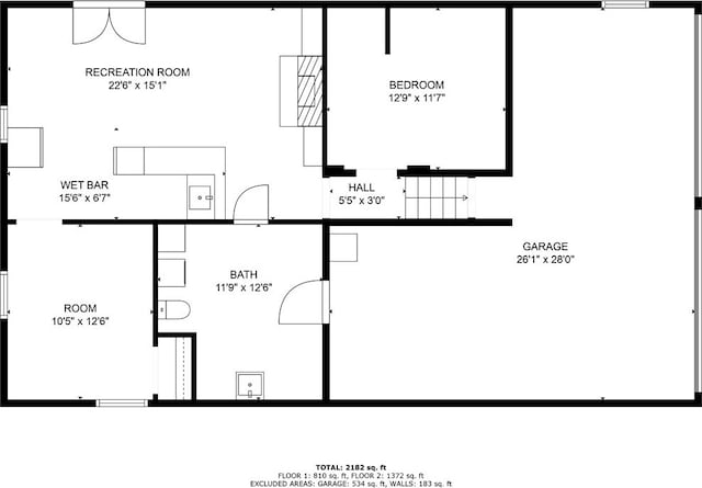 420 Brookwood Dr, Bristol, TN 37620 - view of floor plan / room layout