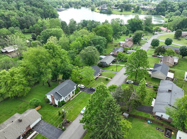 420 Brookwood Dr, Bristol, TN 37620 - aerial overview of property's location featuring a nearby body of water