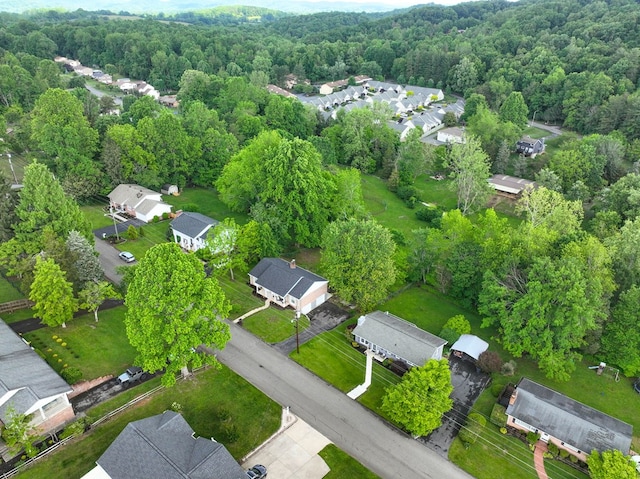 420 Brookwood Dr, Bristol, TN 37620 - aerial view of residential area with a forest
