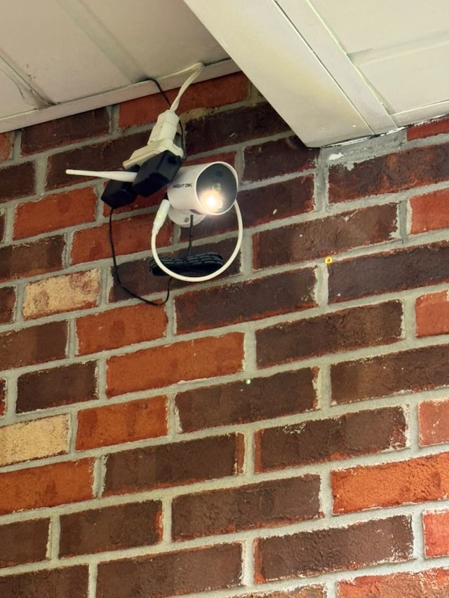 2989 Greenbrier Rd, Haysi, VA 24256 - detailed view of brick siding