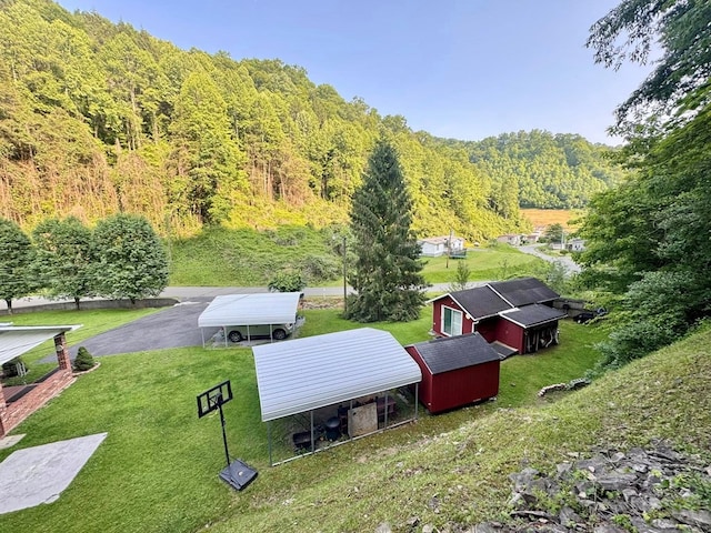 2989 Greenbrier Rd, Haysi, VA 24256 - view from above of property with a forest