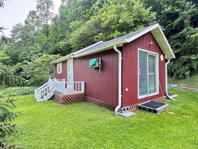 2989 Greenbrier Rd, Haysi, VA 24256 - view of outbuilding featuring a wooded view