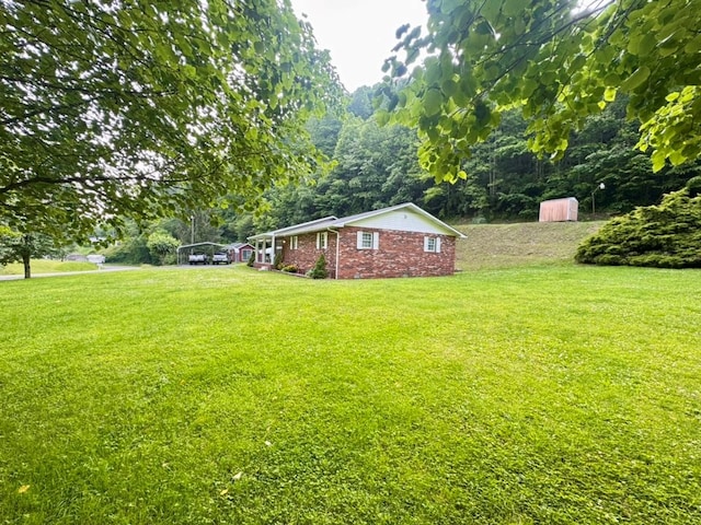 2989 Greenbrier Rd, Haysi, VA 24256 - view of grassy yard