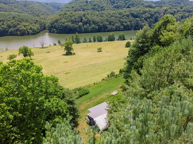 21468 Mandalay Ln, Abingdon, VA 24211 - bird's eye view of a nearby body of water and a forest