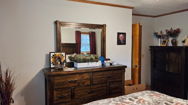 1359 Scratch Gravel Rd, Marion, VA 24354 - bedroom featuring ornamental molding