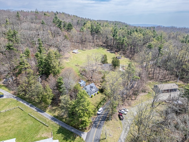 199 Ranger Rd, Fancy Gap, VA 24328 - aerial view of property and surrounding area featuring a forest