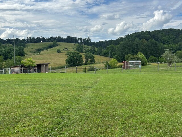 3950 Boyd Rd, Draper, VA 24324 - view of yard featuring a rural view