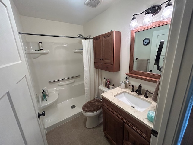 3950 Boyd Rd, Draper, VA 24324 - bathroom featuring a shower stall and vanity