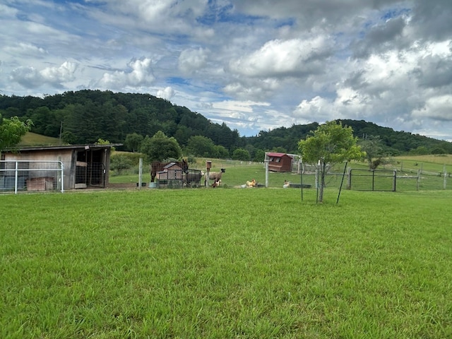 3950 Boyd Rd, Draper, VA 24324 - view of yard with an outdoor structure