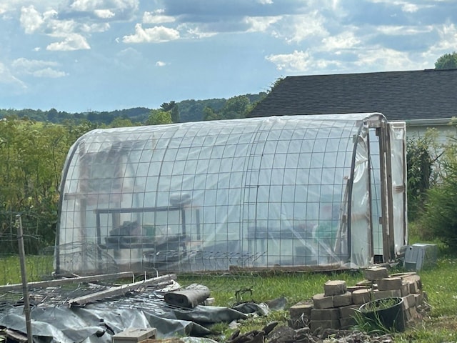 3950 Boyd Rd, Draper, VA 24324 - exterior view of an exterior structure and a shingled roof