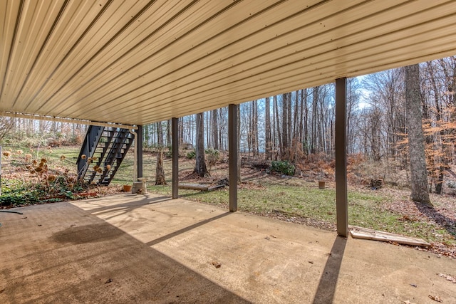 15743 Monticello Dr, Bristol, VA 24202 - view of patio with stairs