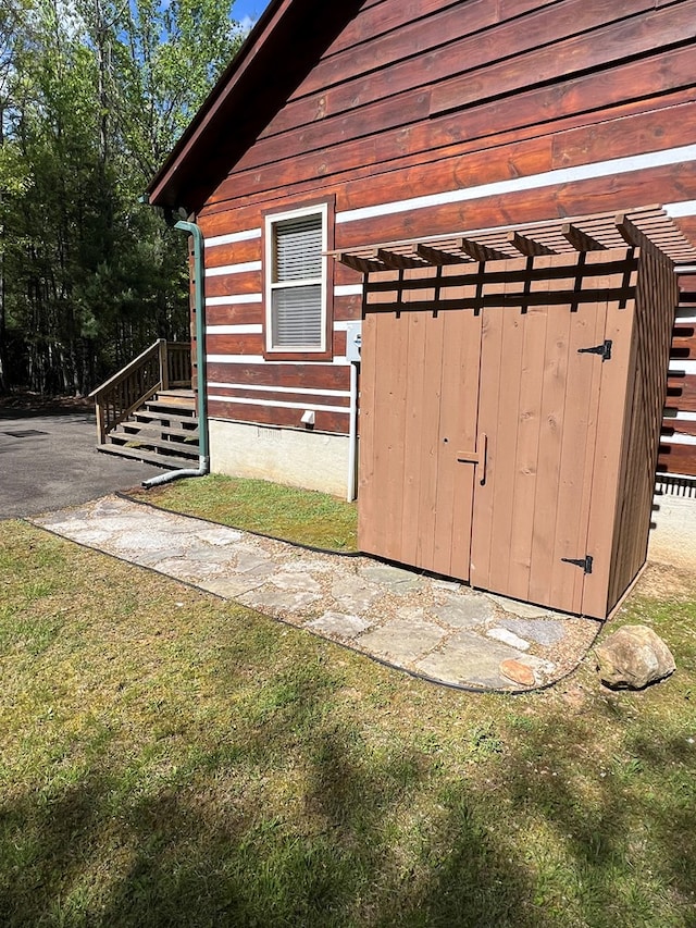 805 Double Bridges Dr, Fancy Gap, VA 24328 - view of outbuilding