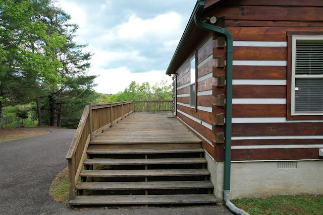 805 Double Bridges Dr, Fancy Gap, VA 24328 - view of stairway