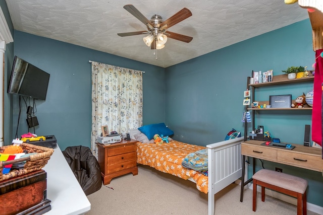 556 Stoney Battery Rd, Marion, VA 24354 - carpeted bedroom with a ceiling fan
