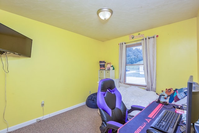 556 Stoney Battery Rd, Marion, VA 24354 - office area featuring carpet and baseboards