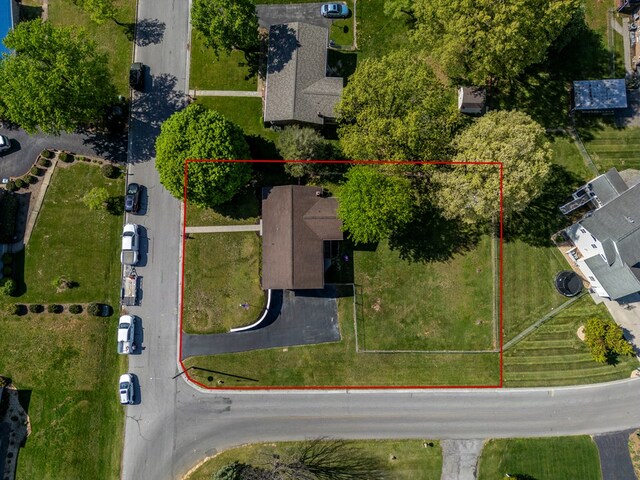 515 Meadowcrest Dr, Bristol, VA 24201 - bird's eye view