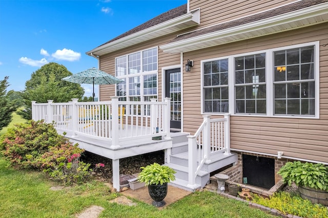 567 Saint James Rd, Chilhowie, VA 24319 - view of deck