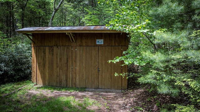 TBD Blue Springs Rd, Elk Creek, VA 24326 - view of shed with a wooded view