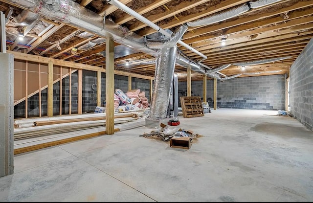 679 Hillman Hwy, Glade Spring, VA 24340 - view of unfinished below grade area