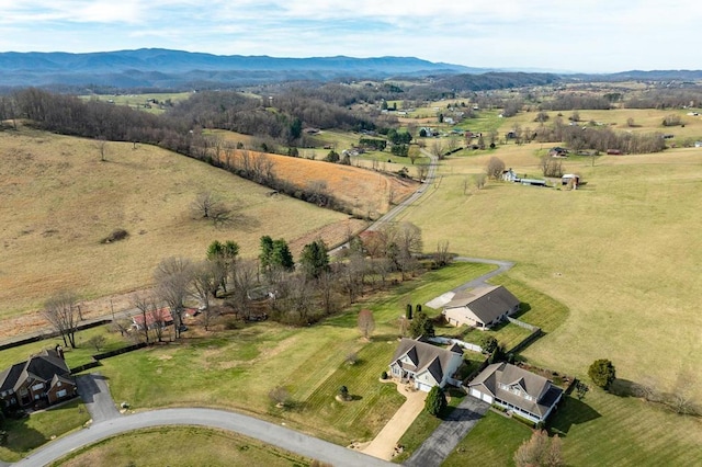 20324 Josh Allen Dr, Abingdon, VA 24211 - view of property location featuring rural landscape and a mountain backdrop