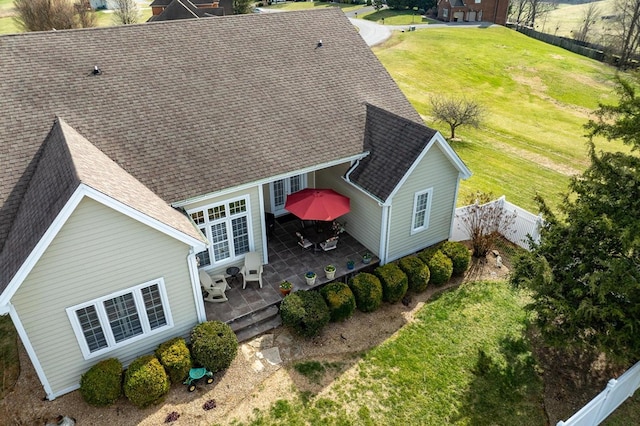 20324 Josh Allen Dr, Abingdon, VA 24211 - view from above of property