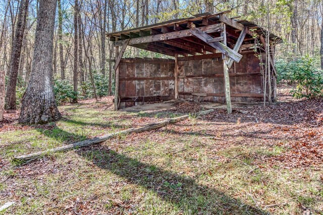 324 Mill Creek Rd, Chilhowie, VA 24319 - view of pole building with a view of trees