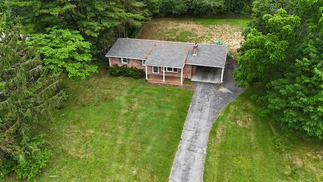583 Fowler St, Marion, VA 24354 - view from above of property
