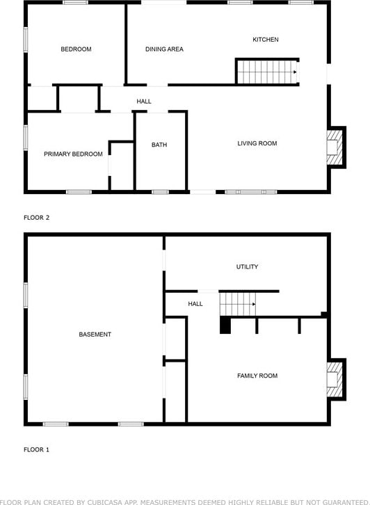 583 Fowler St, Marion, VA 24354 - view of property floor plan