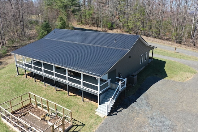drone / aerial view