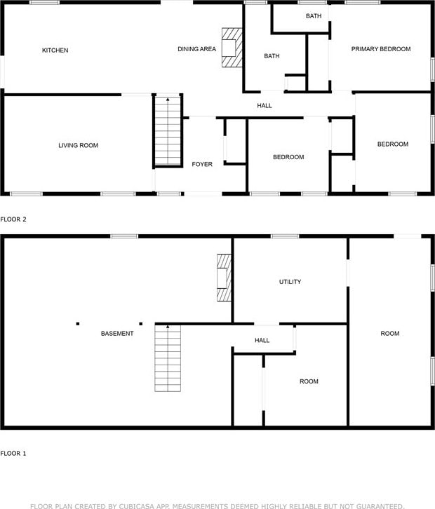 867 NE Wayne Ave, Abingdon, VA 24210 - view of room layout