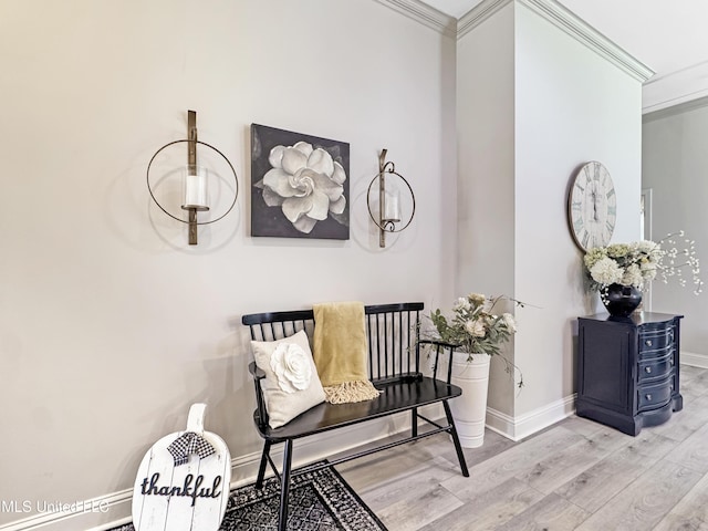14 Le Petit Cv, Long Beach, MS 39560 - sitting room with ornamental molding and wood finished floors