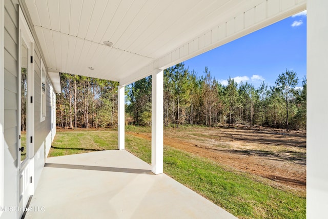 view of patio