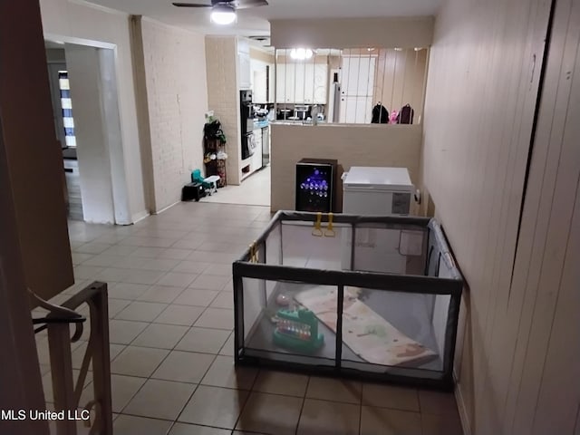 807 Line Dr, Forest, MS 39074 - hallway with tile patterned floors