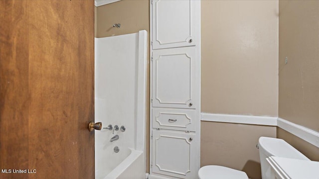3222 Stage Rd, Morton, MS 39117 - bathroom with toilet and bathtub / shower combination