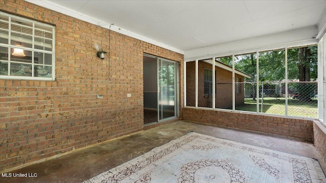 3222 Stage Rd, Morton, MS 39117 - view of unfurnished sunroom