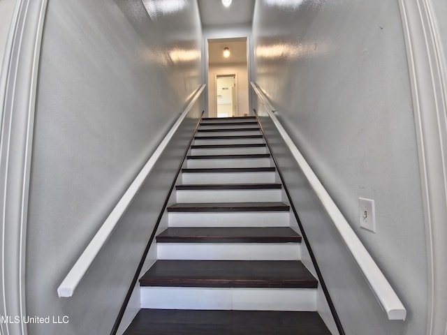 view of staircase