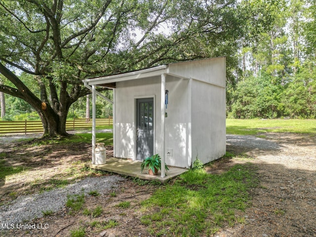 13120 Ridgeland Rd, Vancleave, MS 39565 - view of shed