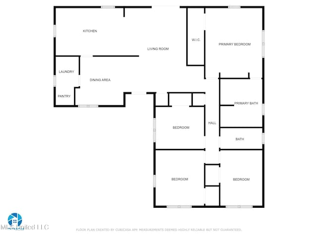 13120 Ridgeland Rd, Vancleave, MS 39565 - view of home floor plan