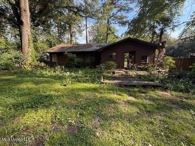 538 Will O Wisp Way, Jackson, MS 39204 - back of property with fence
