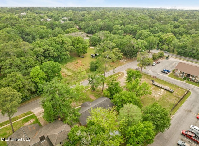 aerial view with a view of trees