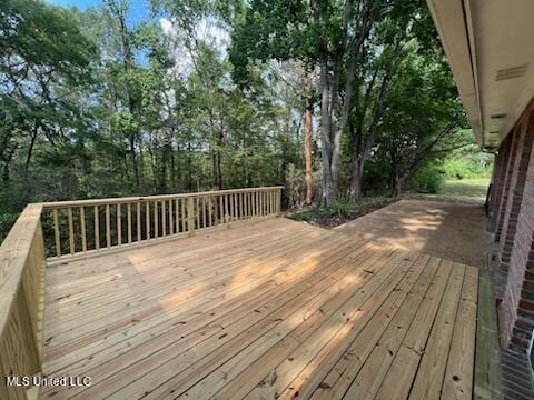 view of deck