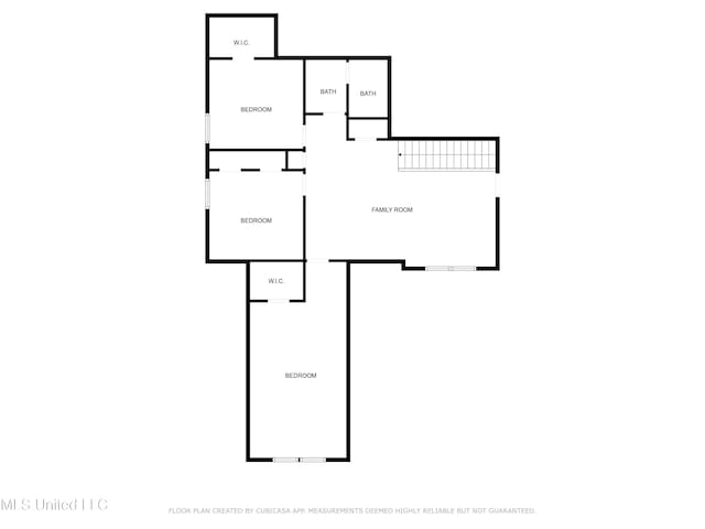 4406 John Wood Ln, Olive Branch, MS 38654 - view of property floor plan