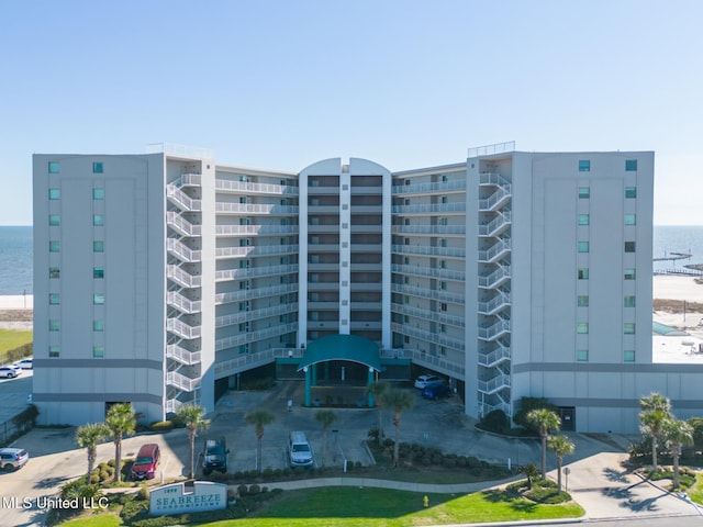 view of property featuring a water view