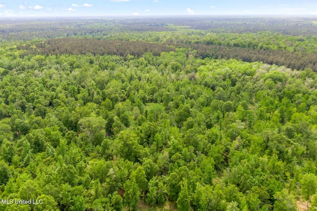 aerial view with a view of trees