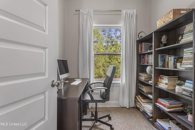 5705 Via Toscana, Ocean Springs, MS 39564 - home office with carpet and baseboards